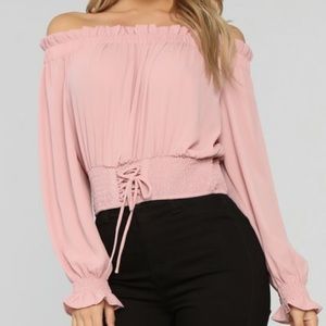Fashion Nova Off the Shoulder Top